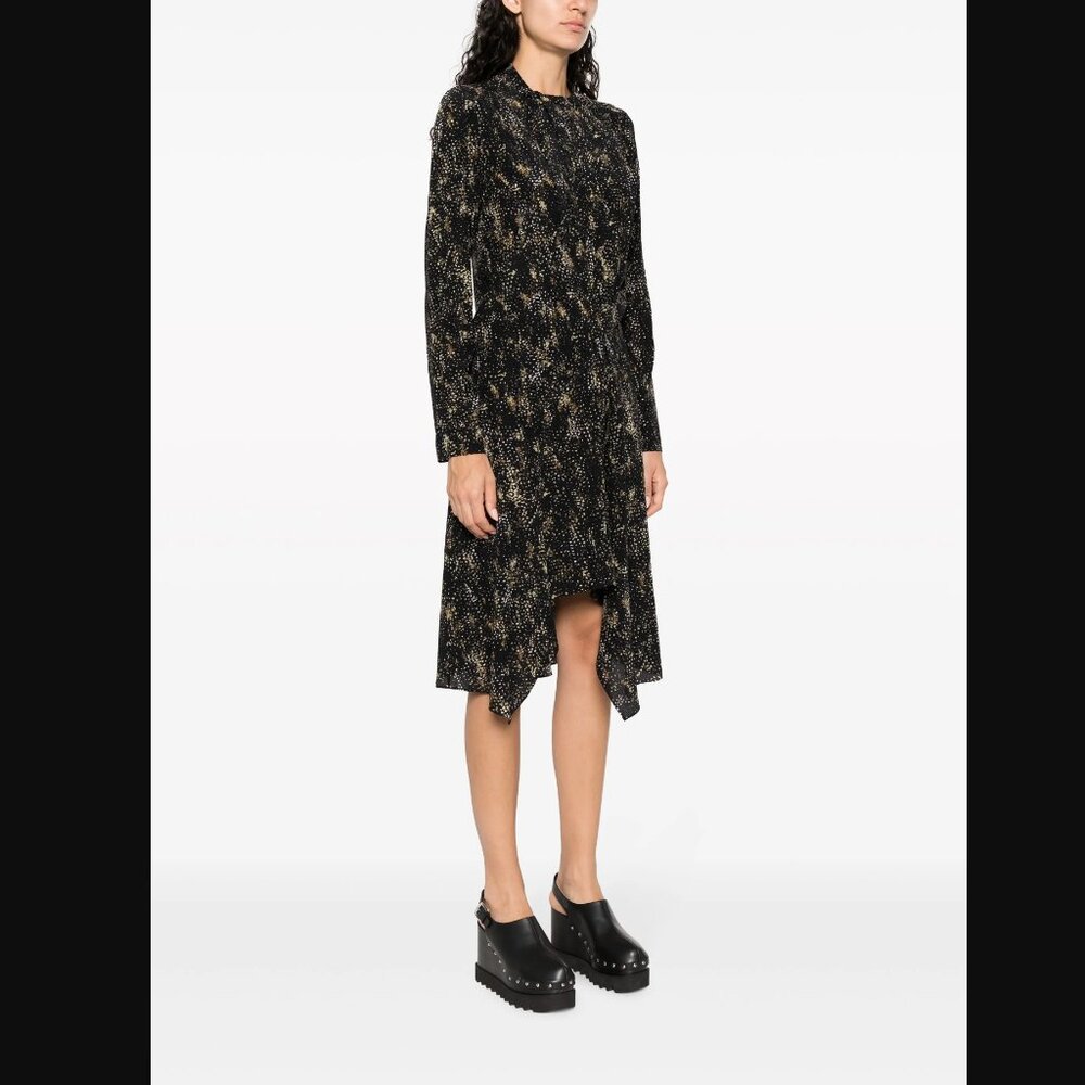 ISABEL MARANT RUNWAY Umaima printed silk-blend midi dress